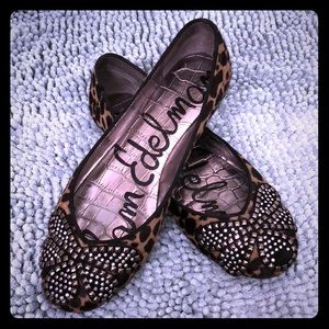 Sam Edelman Leopard Flats